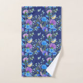 Blauwe Jays in de lente Bad Handdoek (Handdoek)