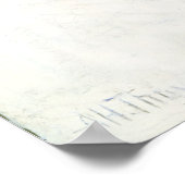 Blauwe Jays in de winter door Abbott Handerson Tha Poster (Hoek)