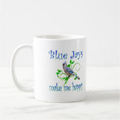 Blauwe Jays Koffiemok (Links)