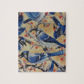 Blauwe Jays Legpuzzel (Verticaal)