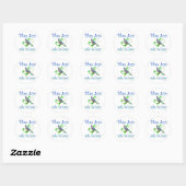Blauwe Jays Ronde Sticker (Vel)