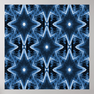 Blauwe Jean Lilies..... Poster