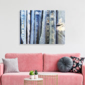 Blauwe Jeans Canvas Afdruk (Insitu (Woonkamer))