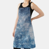 Blauwe jeans denim, getextureerde achtergrond. schort (Insitu)
