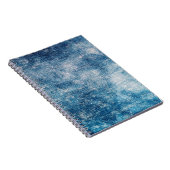 Blauwe jeans denim textuur notitieboek (Rechterzijde)
