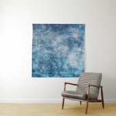 Blauwe jeans denim textuur wandkleed (In situ)