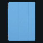 Blauwe jeans (effen kleur) iPad pro cover<br><div class="desc">Blauwe jeans (effen kleur)</div>