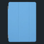 Blauwe jeans (effen kleur) iPad pro cover<br><div class="desc">Blauwe jeans (effen kleur)</div>