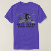 Blauwe Jeans T-shirt (Design voorkant)