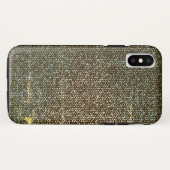 Blauwe jeans textuur (grunge) Case-Mate iPhone case (Achterkant (horizontaal))