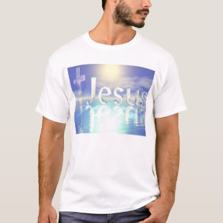 Blauwe Jezus T-shirt