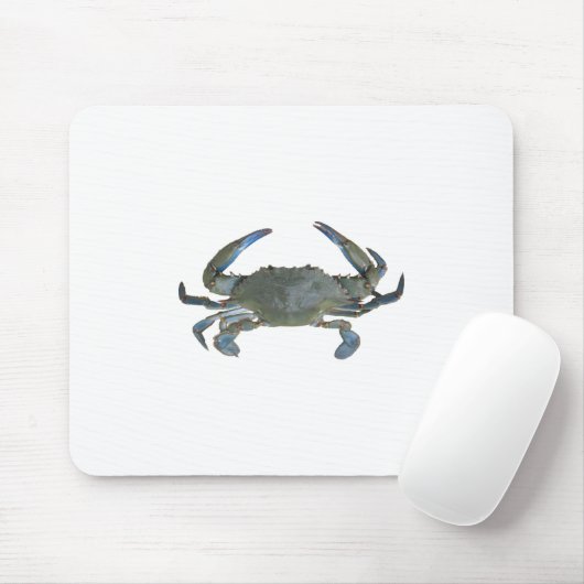 Blauwe "Jimmy" Crab Muismat (Met muis)