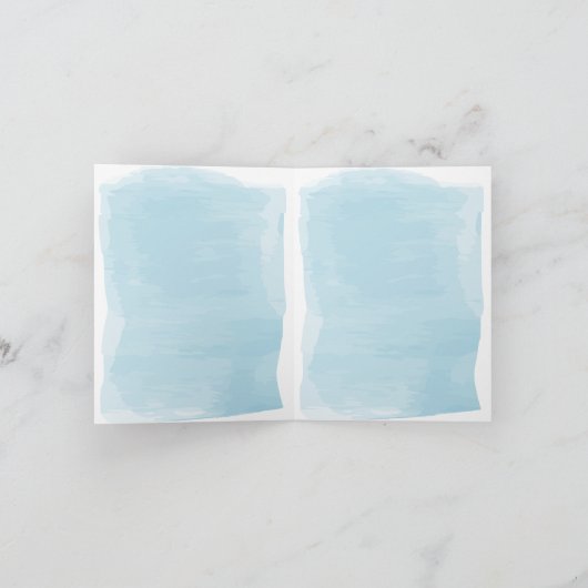 Blauwe Jongen Baby Shower, het is een jongen Baby  (Binnen)