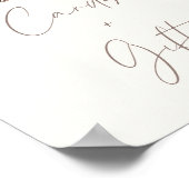 Blauwe Jongens Trein Verjaardagskaarten en Giften  Poster (Hoek)