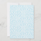 Blauwe Julep Scroll Kaart (Achterkant)