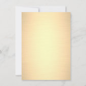 Blauwe jurk Prinses Frame Goud Kaart (Achterkant)