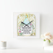 Blauwe jurk van de Amerikaanse engel Vierkante Klok (Huis)