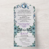 Blauwe juwelen die allemaal in één uitnodiging bin (Binnen)