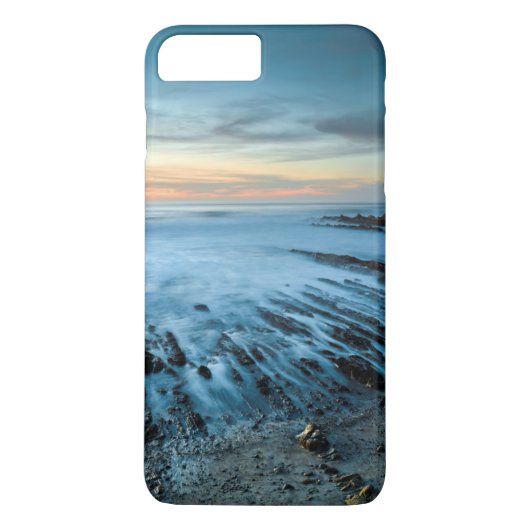 Blauwe kaap bij zonsondergang, Californië Case-Mate iPhone Case (Achterkant)