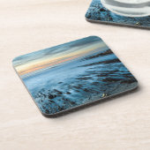 Blauwe kaap bij zonsondergang, Californië Drankjes Onderzetter (Linkerzijde)