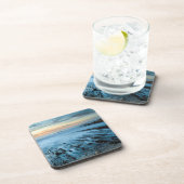 Blauwe kaap bij zonsondergang, Californië Drankjes Onderzetter (Rechterzijde)