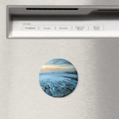 Blauwe kaap bij zonsondergang, Californië Magneet (Insitu (Vaatwasser))