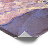 Blauwe kaap, golfeffect, c.1893 poster (Hoek)