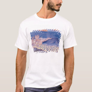 Blauwe kaap, golfeffect, c.1893 t-shirt