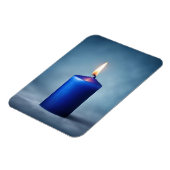 Blauwe kaars magneet (Linkerzijde)