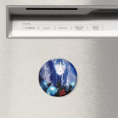 Blauwe kaars magneet (Insitu (Vaatwasser))