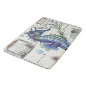  blauwe kaart badmat (Gekanteld)