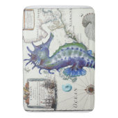  blauwe kaart badmat (Voorkant Verticaal)