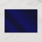 Blauwe kaart visitekaartje (Achterkant)