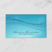 blauwe kaart visitekaartje (Achterkant)