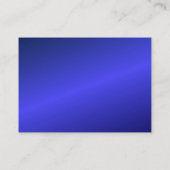 Blauwe kaart visitekaartje (Achterkant)