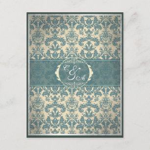  blauwe kaart voor Damascus