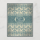  blauwe kaart voor Damascus (Voorkant)