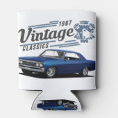 Blauwe Kaas Blikjeskoeler (Achterkant)