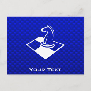 Blauwe kaas briefkaart