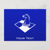 Blauwe kaas briefkaart (Voorkant)