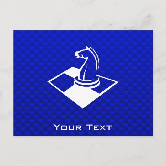 Blauwe kaas briefkaart (Voorkant)