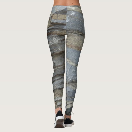 Blauwe kalksteen leggings (Achterkant)