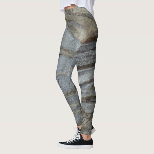 Blauwe kalksteen leggings (Links)