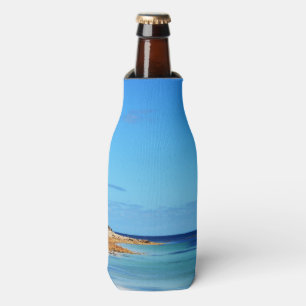 Blauwe kalmte van de oceaan, flesjeskoeler