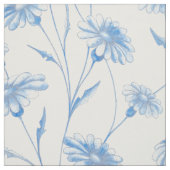 Blauwe kamille stof (Swatch)