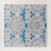 Blauwe Kamperfoelie (door William Morris) Legpuzzel (Horizontaal)
