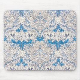 Blauwe Kamperfoelie (door William Morris) Muismat