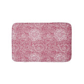 Blauwe kant blokachtergrond badmat (Voorkant)