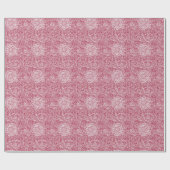 Blauwe kant blokachtergrond cadeaupapier (Vlak)