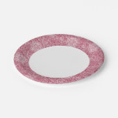 Blauwe kant blokachtergrond papieren bordje (Gekanteld)